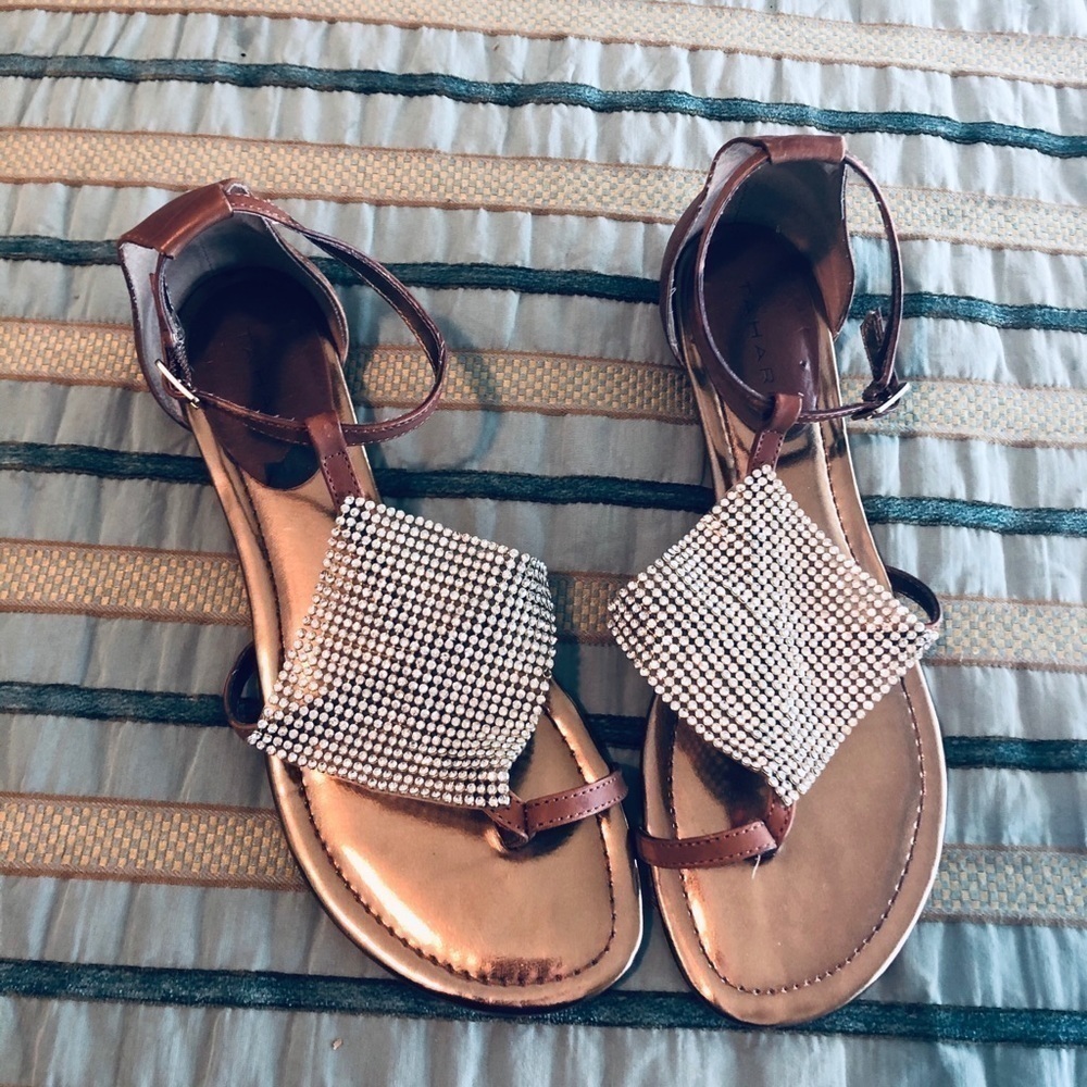 Tahari Bling Sandal Emma Size 9.5 - Picture 2 of 8